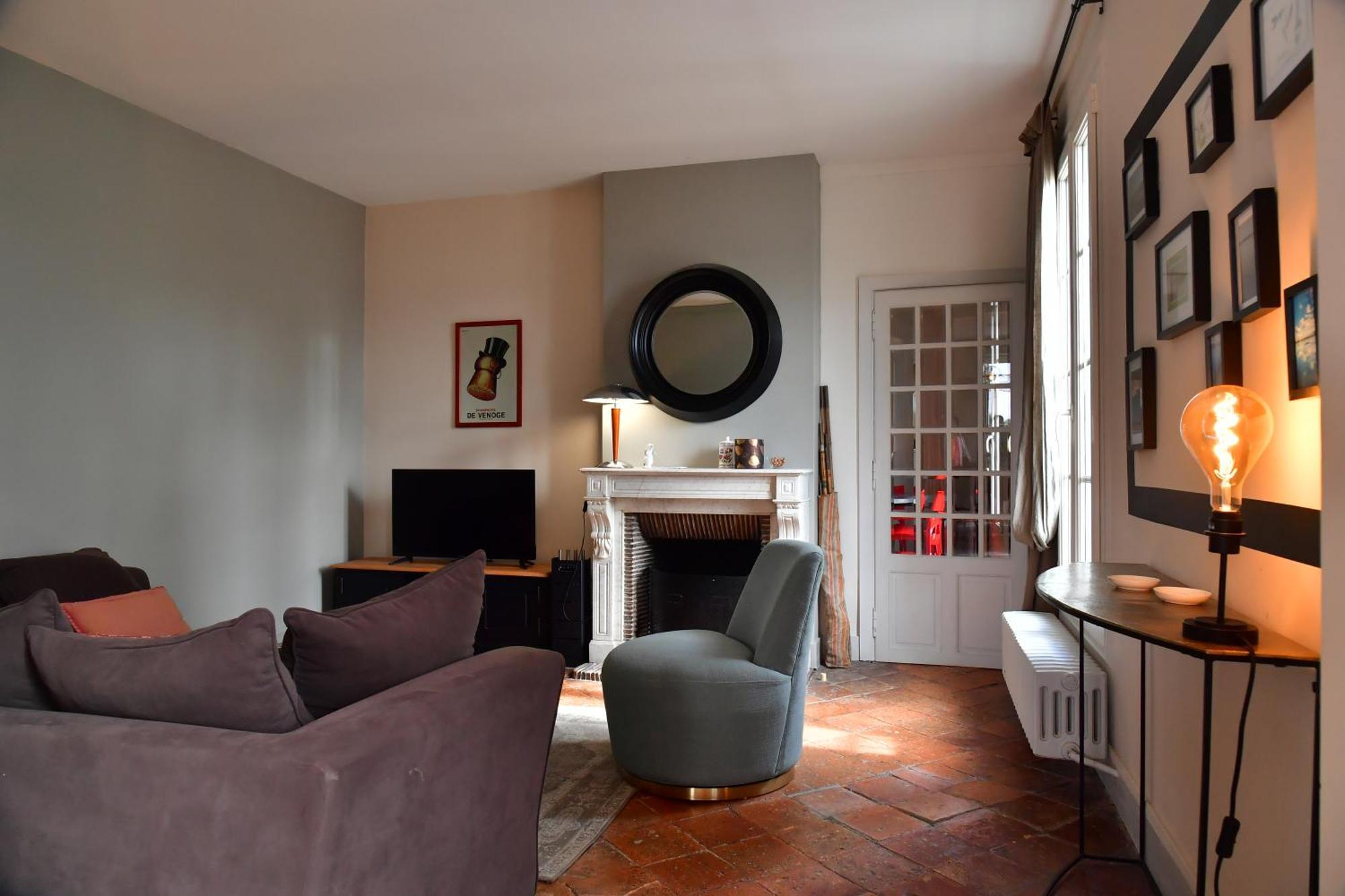 Apartment Les Sternes De St Mathurin Sur Loire , Vue Loire *